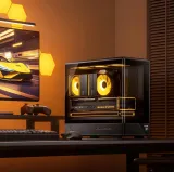 Case PC JONSBO M-ATX D200 Black – GPU 410mm| AIO 240mm| M-ATX